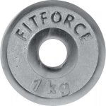 Fitforce PLC Nakládací kotouč 1 kg 30 mm – Zbozi.Blesk.cz