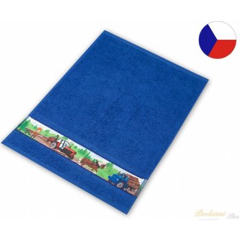 Veba Dětský ručník RUJANA Les tmavá modrá 30 x 50 cm