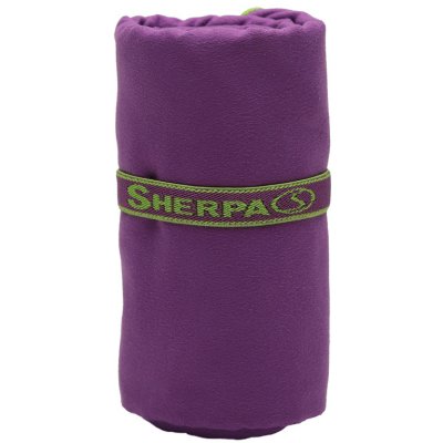 SHERPA Rychleschnoucí ručník L (80 x 130 cm) fialový / SHT2002 dkp - Fialová