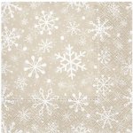 MFP Paper Papírové ubrousky sněhové vločky 2011103 20ks 33x33cm – Zboží Dáma
