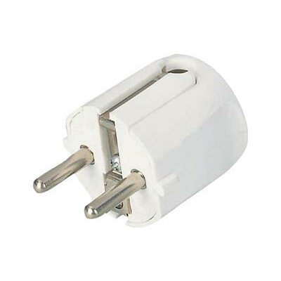 Secomp Konektor 250V/16A samec (zástrčka), CEE 7/7, na kabel, bílý (ppk01) - 12.98.1410 – Hledejceny.cz