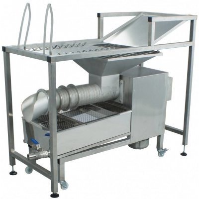 LYSON Stůl odvíčkovací manuální s lisem na víčka 100 kg/h – Zboží Dáma