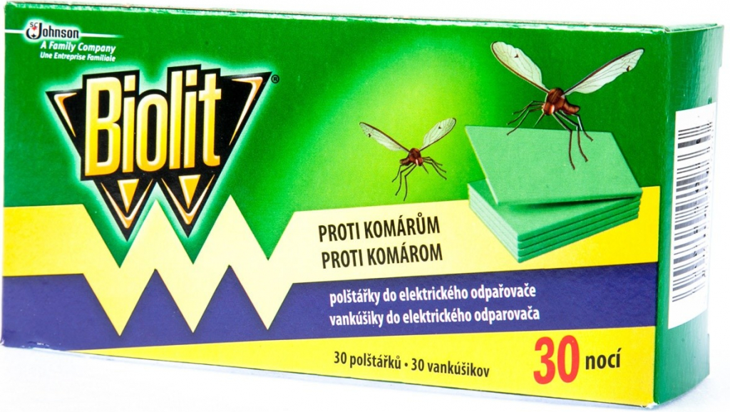 Biolit náhradní polštářky do elektrického odpařovače 30 ks