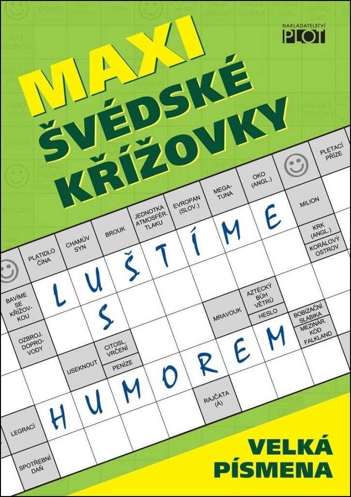 Maxi švédské křížovky - Luštíme s humorem - Adéla Müllerová