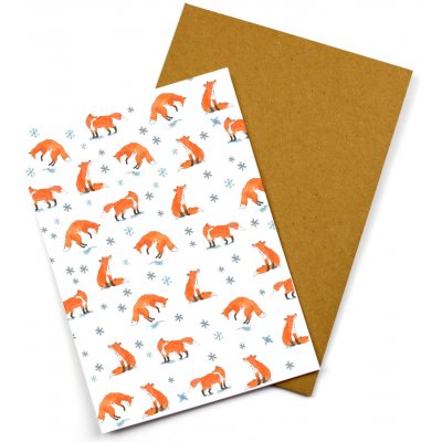 ePipí Vánoční blahopřání - Lišky – Zboží Dáma