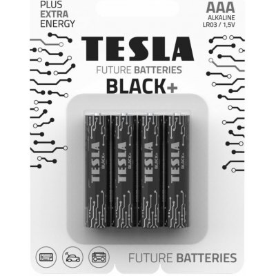 TESLA BLACK+ AAA 4 ks 1099137268 – Zbozi.Blesk.cz