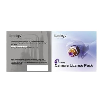 SYNOLOGY Camera License Pack x 4 – Zboží Živě