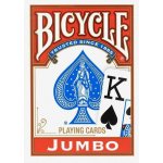 Bicycle Rider Back Jumbo Poker červené – Zboží Dáma