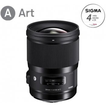 SIGMA 28mm f/1.4 DG HSM ART Canon AF
