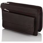 Paolo Peruzzi kožená pánská vintage etue hnědá – Zboží Mobilmania