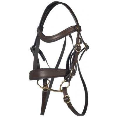 Uzdečka HKM Basic pro Hobby Horse brown – Sleviste.cz