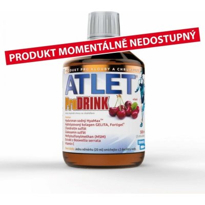 Atlet prodrink se sladidlem 500 ml – Hledejceny.cz