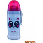 Canpol Babies láhev sportovní s nevylévací slámkou Hello Little béžová 350 ml – Zboží Dáma