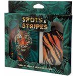 SET jmenovka a obal na pas Tygr - Cestovní doplňky s exotickým motivem – Zboží Dáma