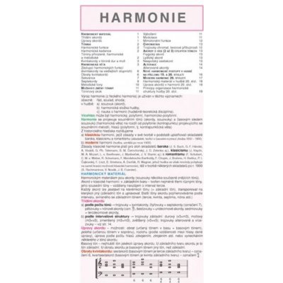 Harmonie - tabulka rozkládací Holman – Tichý Vladimír