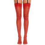Glamory nadměrné punčochy na podvazky Perfect 20 DEN hladké red – Zbozi.Blesk.cz