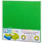 L-W Toys Základová deska 32x32 světle zelená – Zboží Mobilmania
