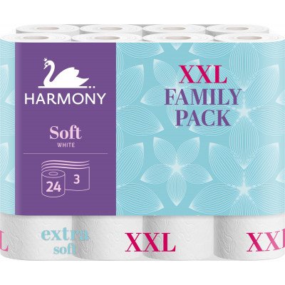 Harmony Soft Family Pack 3-vrstvý 24 ks – Zboží Mobilmania