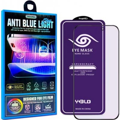Anti-Blue tvrzené sklo Full Glue pro iPhone 16 Pro 128985 – Zboží Živě