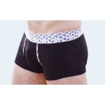 Skafandr pánské bavlněné boxerky Černá Folklor – Zboží Dáma