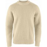 Fjällräven Svetr Övik Waffle Knit Light Beige – Zboží Dáma