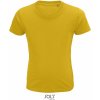Dětské tričko dětské tričko z organické bavlny SOL'S zlatá
