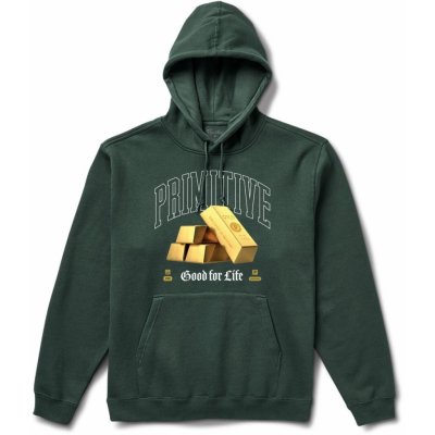PRIMITIVE HALLMARK HOOD Hunter Green – Zboží Dáma