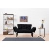 Pohovka Atelier del Sofa 2-Seat Sofa-Bed NittaBlack