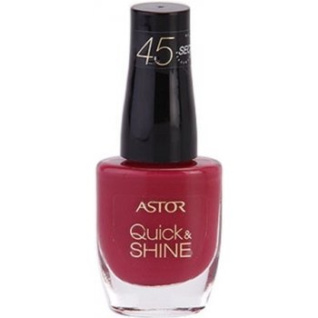 Astor Quick & Shine Nail Polish 204 Life In Pink 8 ml