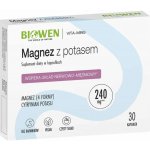 Biowen Hořčík s draslíkem 30 kapslí – Hledejceny.cz