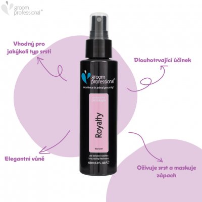 Groom Professional Royalty Cologne parfémovaná voda s květinovou vůní 200 ml – Sleviste.cz