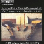 Italian and English Music for Recorder and Lute - Pehrsson CD – Hledejceny.cz