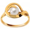 Prsteny iZlato Forever Zlatý prsten s přírodní perlou IZ20663