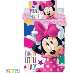 Jerry Fabrics povlečení Minnie růžové 100 x 135 cm 40 x 60 cm – Sleviste.cz