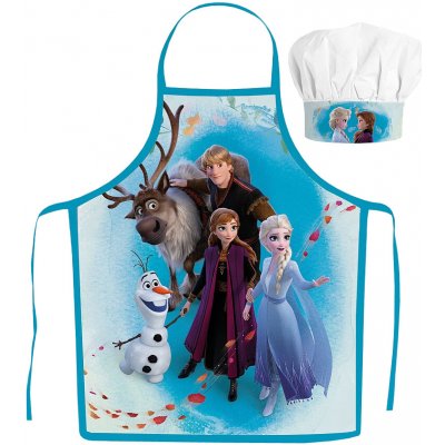 Javoli Dětská zástěra s kuchařskou čepicí Frozen Wind – Hledejceny.cz