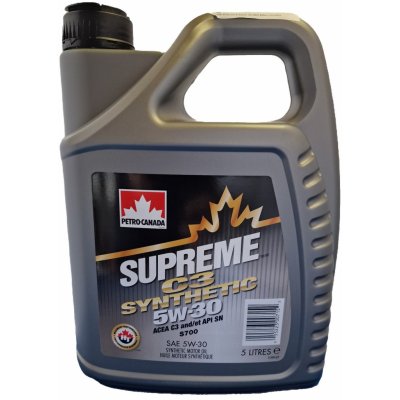 Petro-Canada Supreme Synthetic C3 5W-30 5 l – Zboží Mobilmania
