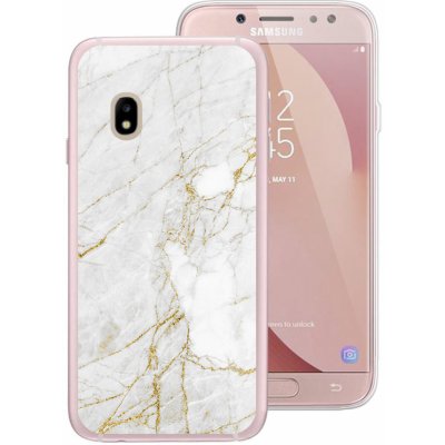 PROTEMIO 28534 MY ART Ochranný kryt Samsung Galaxy J5 2017 WHITE STONE (011) – Zboží Mobilmania