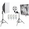 Softboxy Studio Softbox SS-35288 set lampa s paticí pro 4x35W, stativ