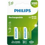 Philips C 3000mAh 2ks R14B2A300/10 – Zboží Živě