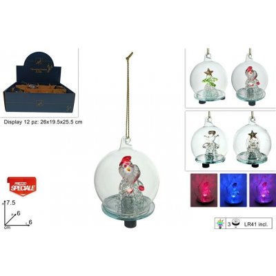 PROHOME - Koule vánoční 6cm LED různé druhy – Hledejceny.cz