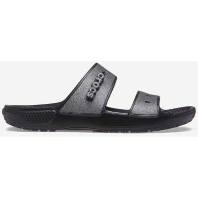 Crocs Classic Glitter II černo-stříbrné – Zbozi.Blesk.cz