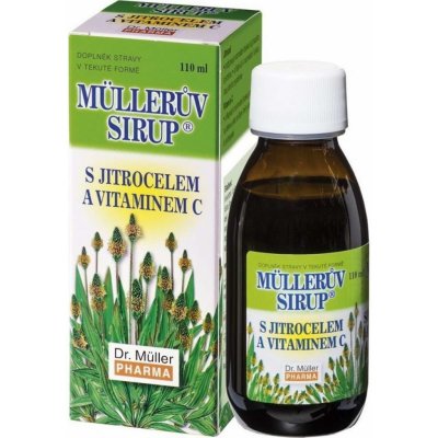 Müllerův sirup s jitrocelem a vitaminem C 110 ml – Hledejceny.cz