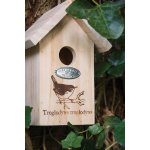 Esschert Design Budka Best for Birds pro střízlík 14 x 11 x 20 cm přírodní – Hledejceny.cz