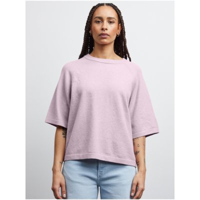 ICHI dámské basic tričko Světle růžové – Zboží Mobilmania