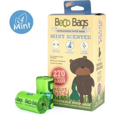 BeCo Bags sáčky na exkrementy 270 ks ekologické – Zboží Mobilmania