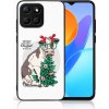 Pouzdro a kryt na mobilní telefon Honor PROTEMIO 67769 MY ART Kryt s vánočním designem Honor X6/X8 5G MERRY CHRISTMAS 074