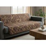 Mybesthome Přehoz na sedačku - pohovku MARIA tmavě béžová 170x210 cm, 200x220 cm 170x210 cm – Zbozi.Blesk.cz