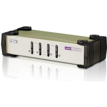 Aten CS-84U KVM přepínač 4-port KVM PS/2+USB, 1.2m kabely