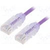 síťový kabel Panduit UTP28SP0.5MVL Patch, TX6-28™,U/UTP, 6, lanko, Cu, LSZH, 0,5m, fialový