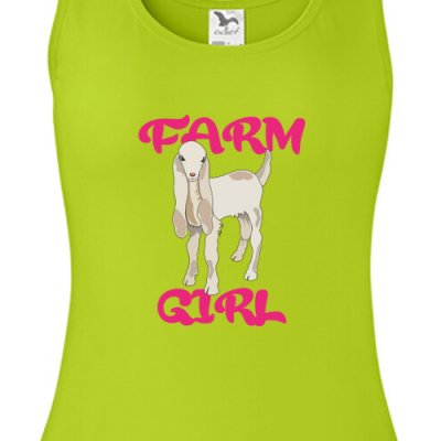 Dámské tílko Farm girl dámské – Zboží Mobilmania